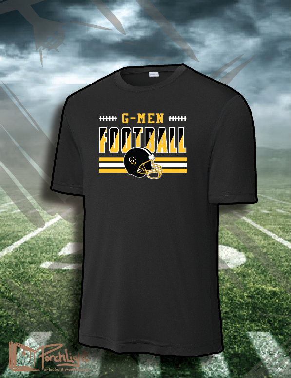 ColorBlock Helmet Logo T