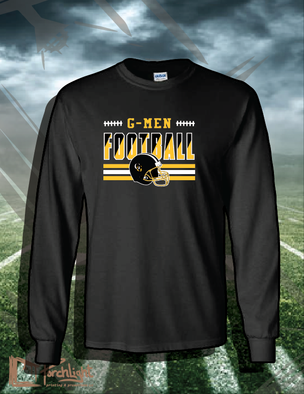 ColorBlock Helmet Logo T