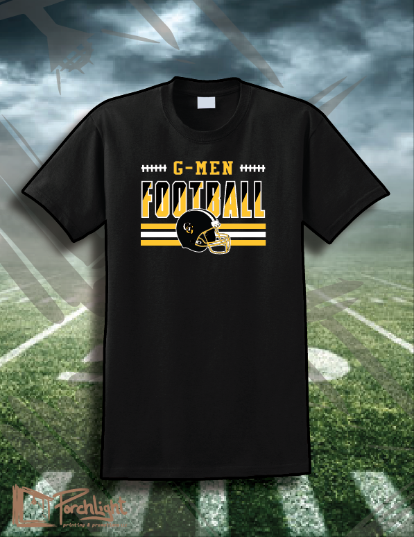 ColorBlock Helmet Logo T