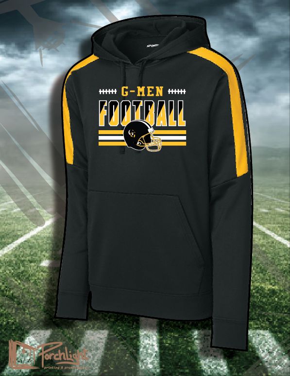 ColorBlock Helmet Logo T