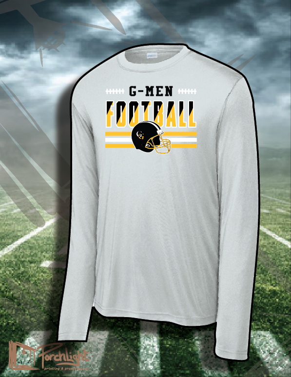 ColorBlock Helmet Logo T