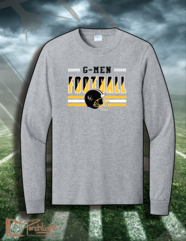 ColorBlock Helmet Logo T