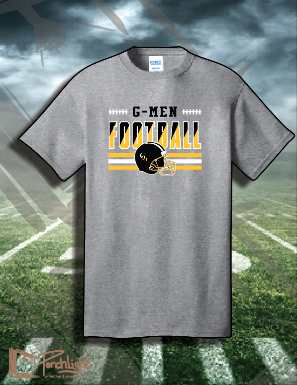 ColorBlock Helmet Logo T