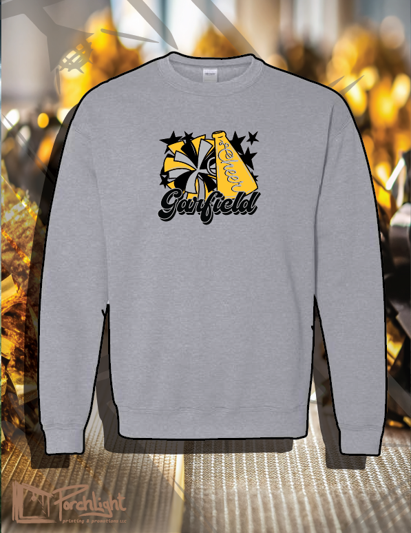 Stars and Poms Cheer T
