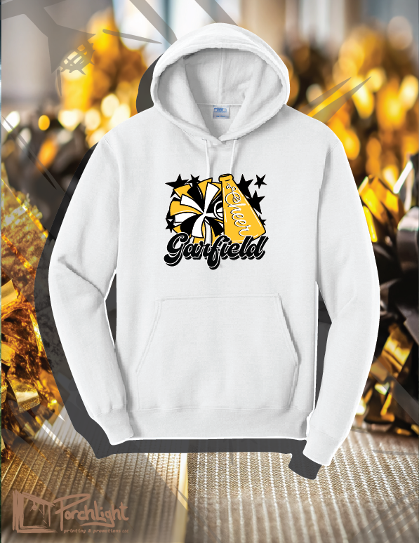 Stars and Poms Cheer T