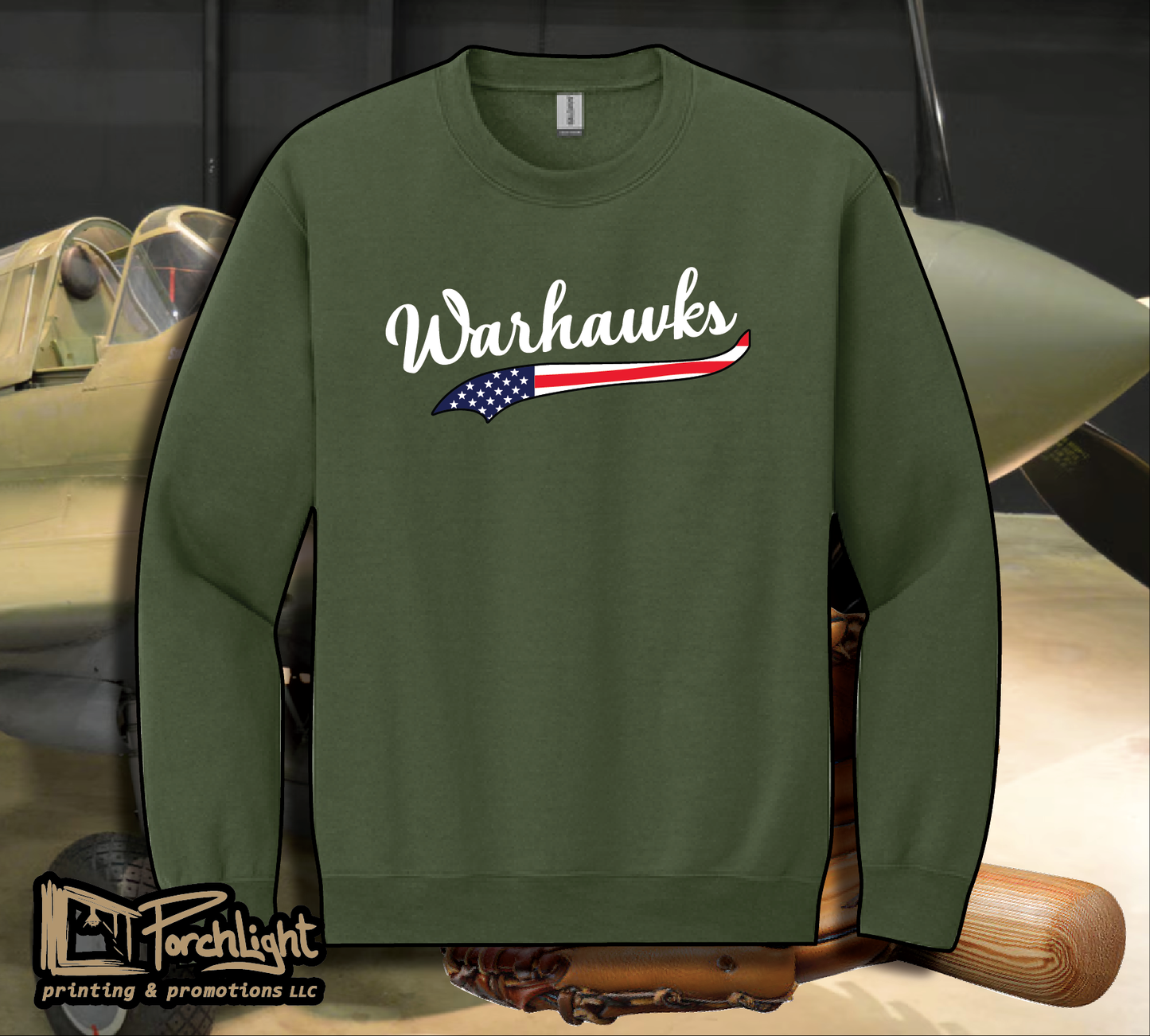 Warhawks Star Spangled Logo apparel