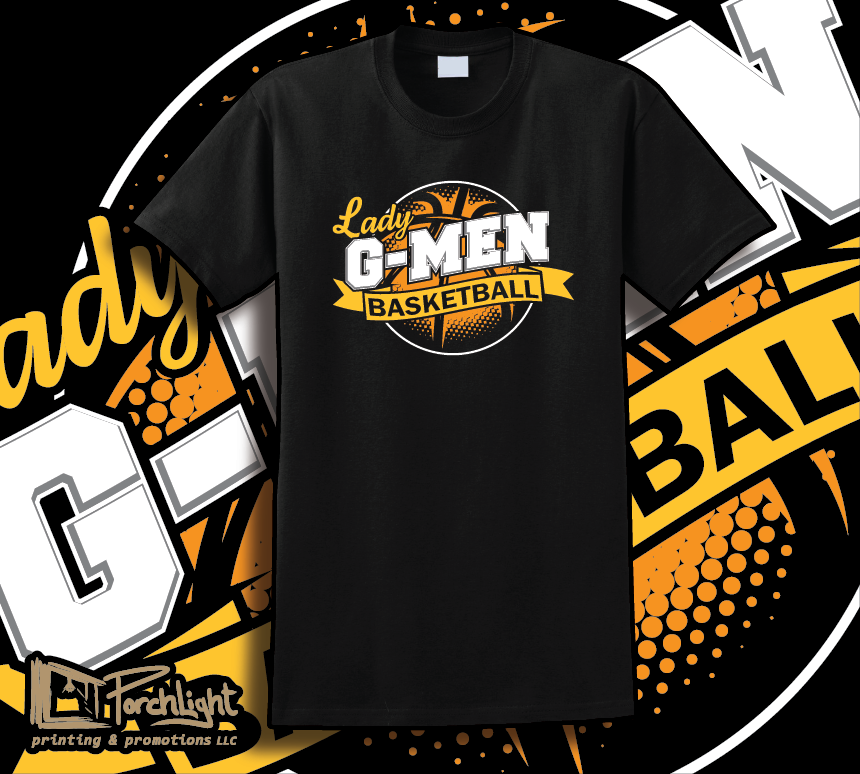 2025 Lady G-Men Basketball logo