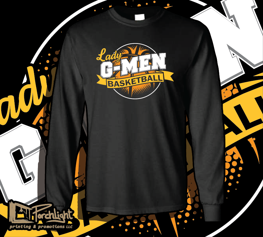 2025 Lady G-Men Basketball logo