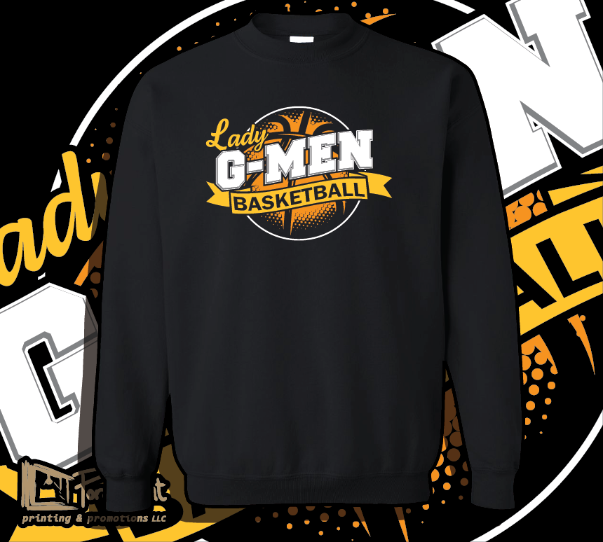 2025 Lady G-Men Basketball logo