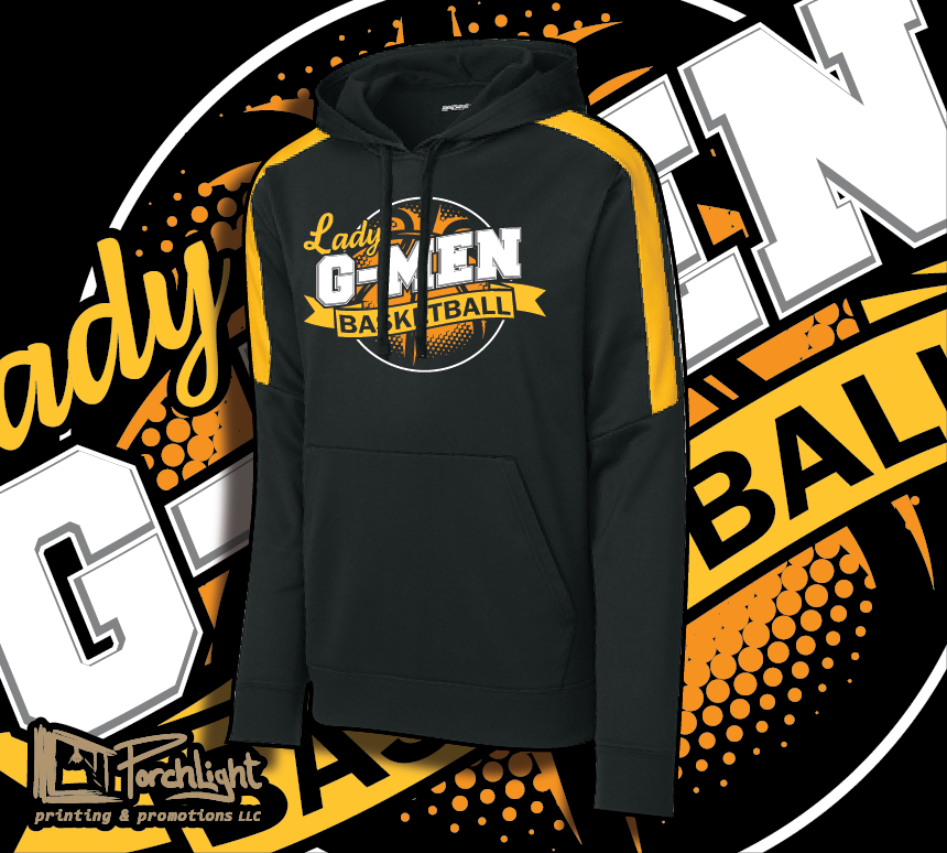 2025 Lady G-Men Basketball logo