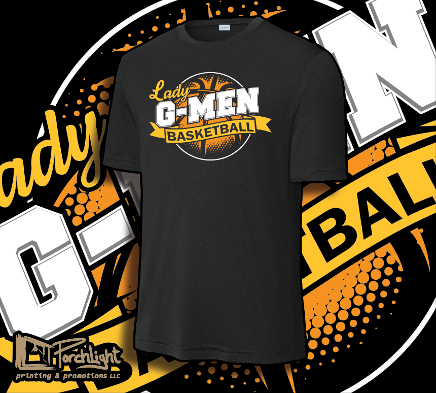 2025 Lady G-Men Basketball logo