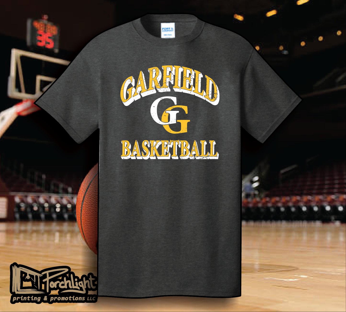 Garfield Distressed logo Alt GG