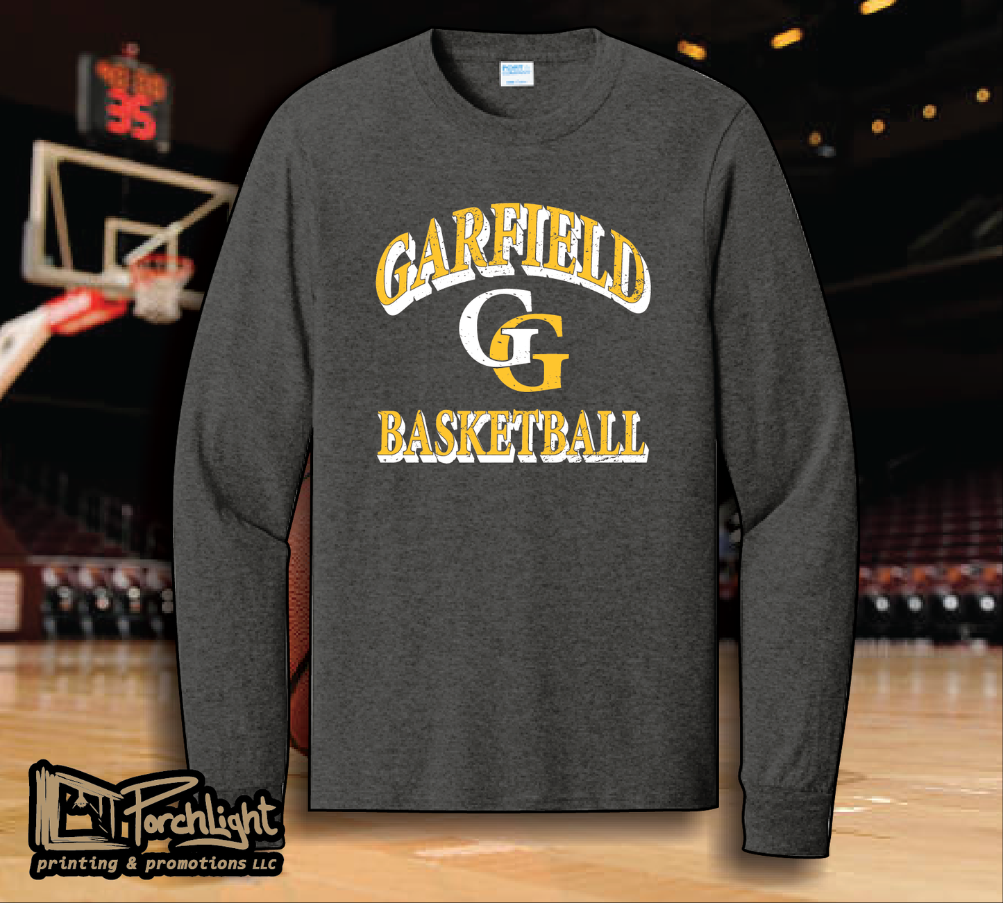 Garfield Distressed logo Alt GG