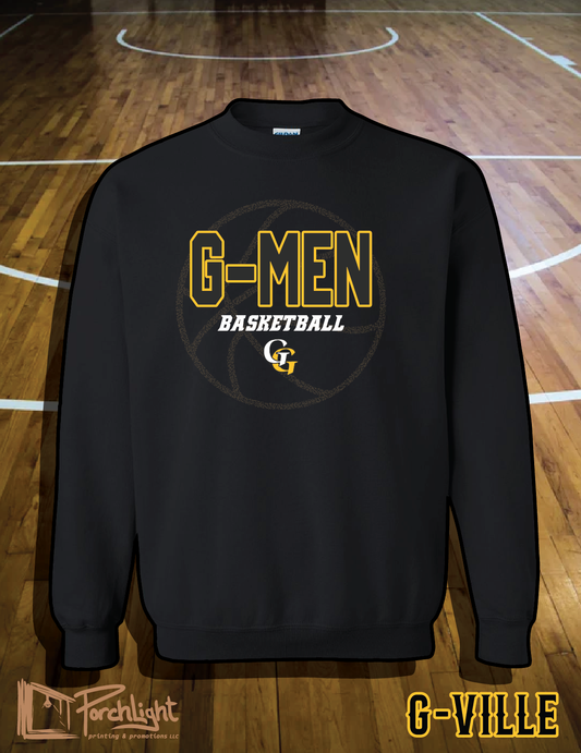 G-Men Basketball FADED BALL design
