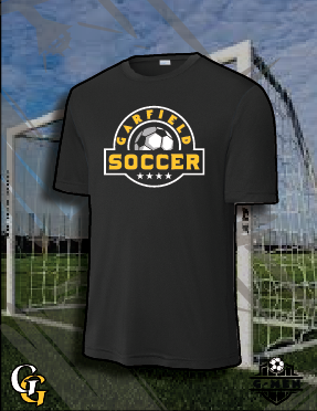 Garfield Soccer Round Logo