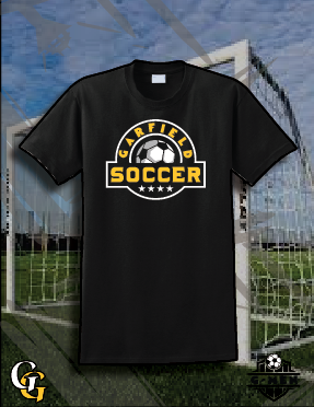 Garfield Soccer Round Logo