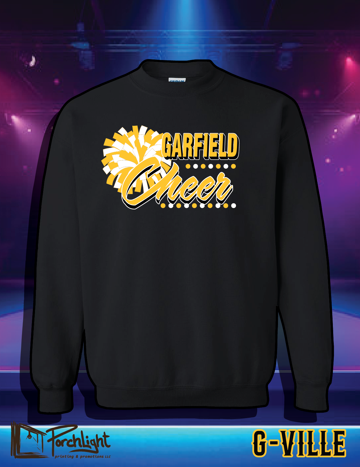 Garfield Cheer Pom Design 2026