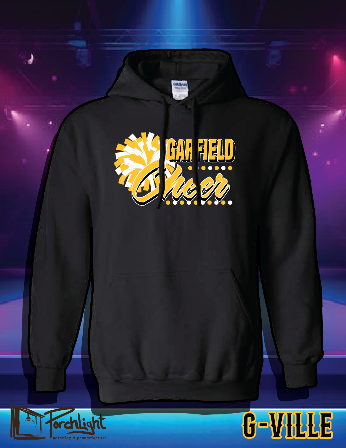 Garfield Cheer Pom Design 2026