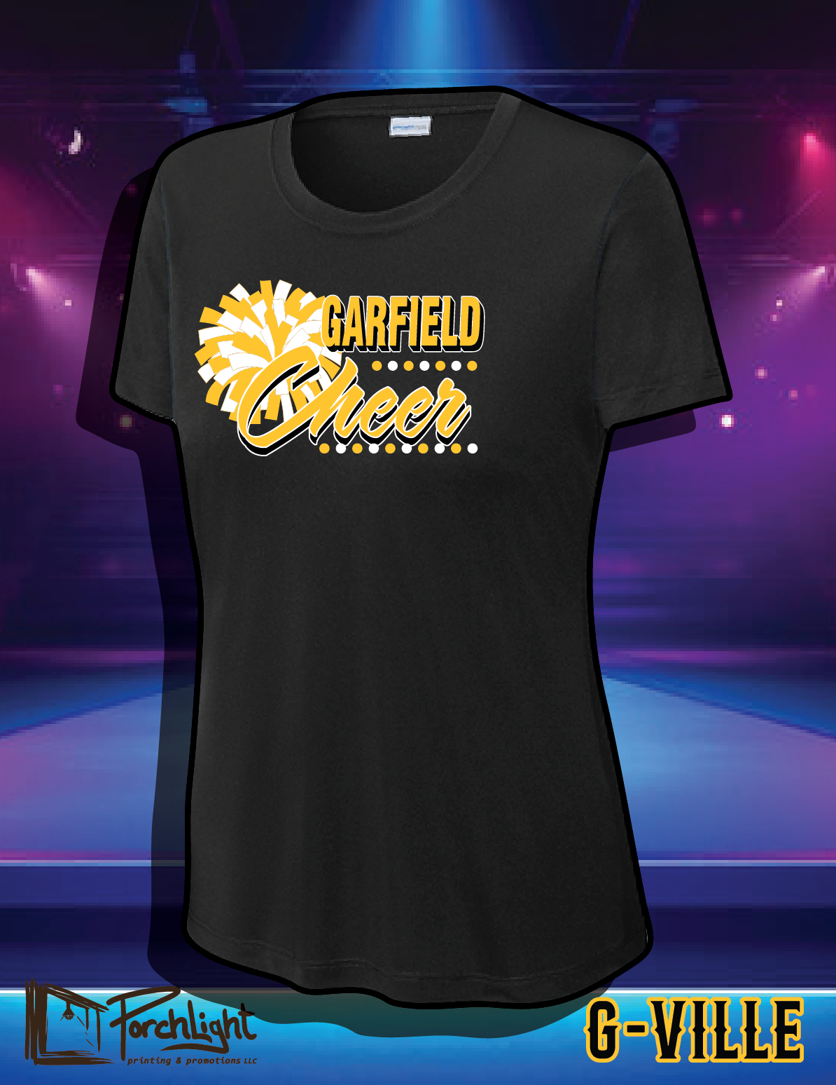 Garfield Cheer Pom Design 2026