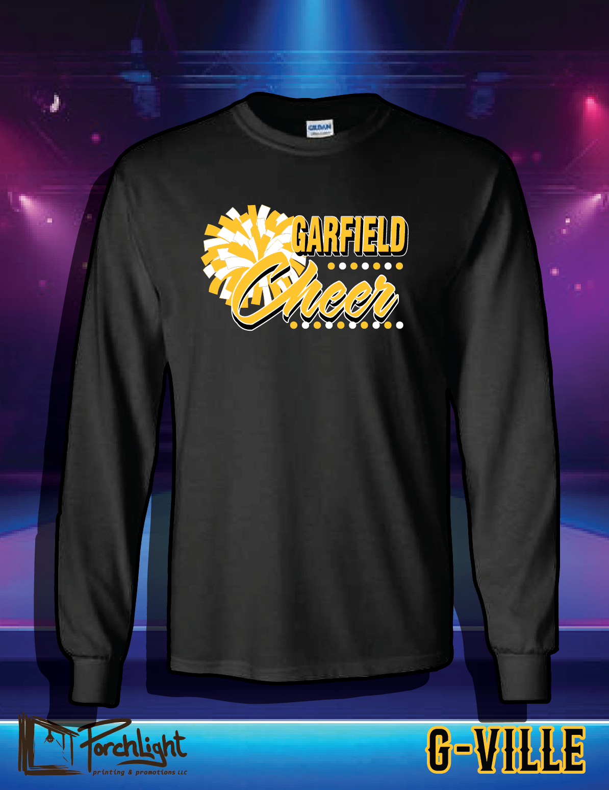 Garfield Cheer Pom Design 2026