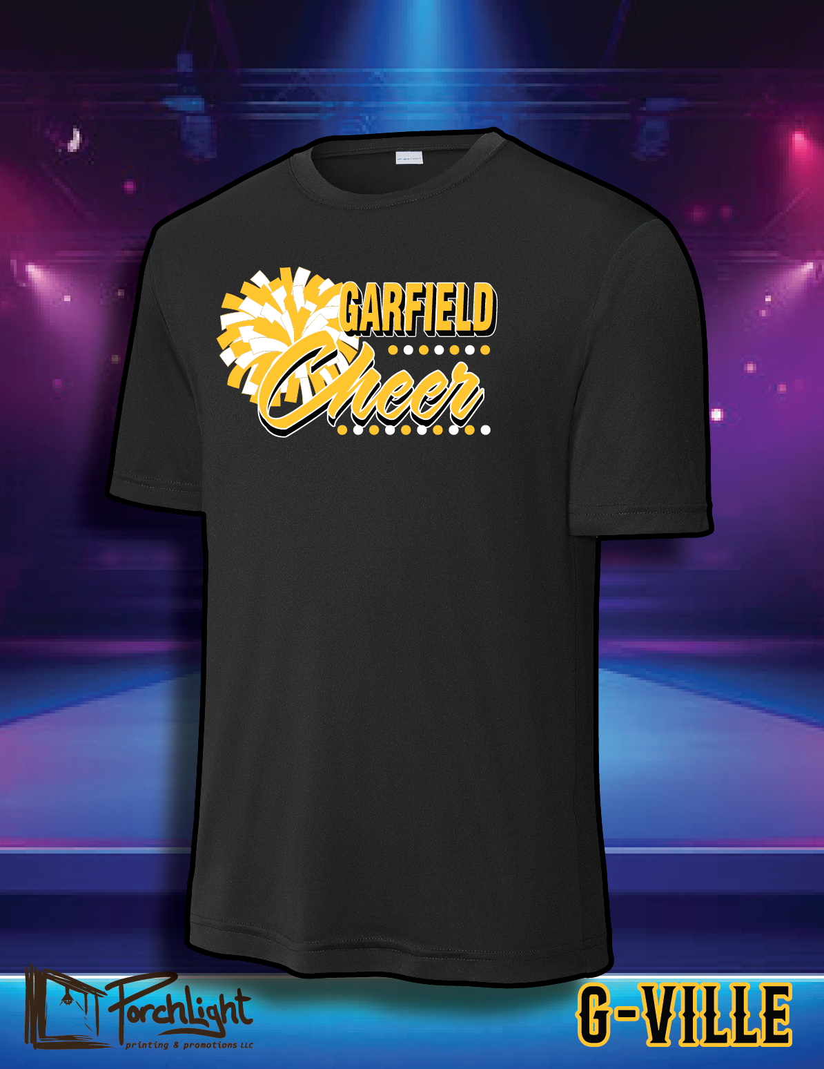 Garfield Cheer Pom Design 2026