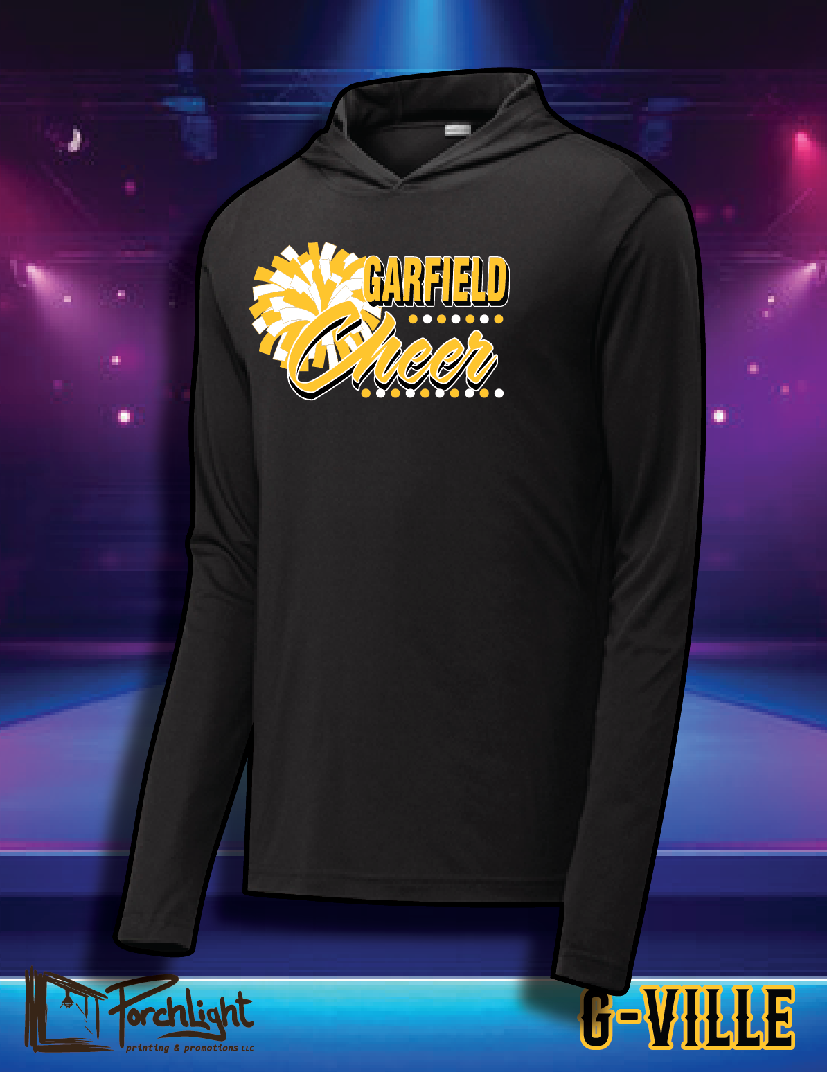 Garfield Cheer Pom Design 2026