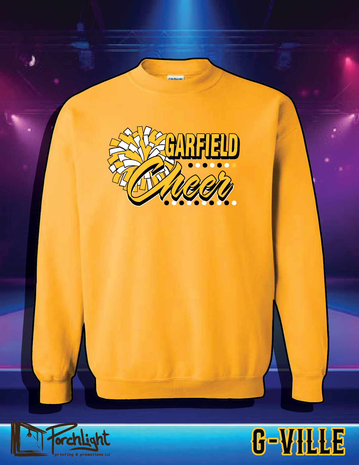 Garfield Cheer Pom Design 2026