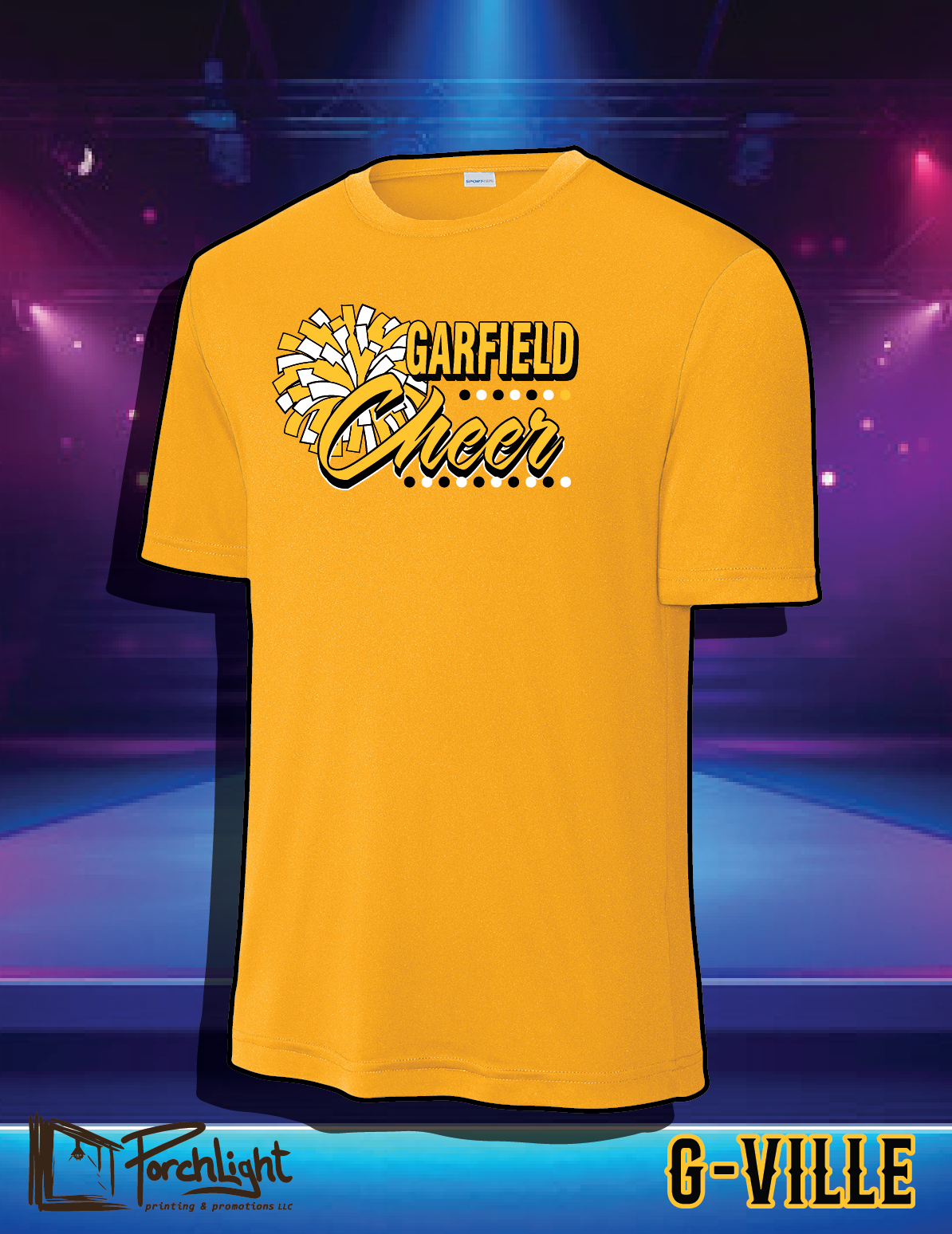 Garfield Cheer Pom Design 2026