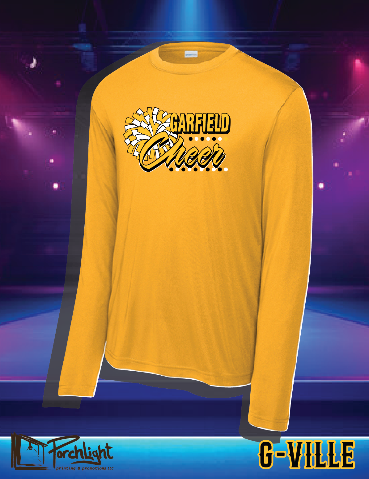 Garfield Cheer Pom Design 2026