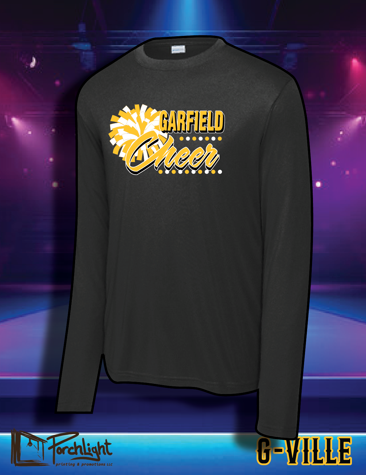 Garfield Cheer Pom Design 2026