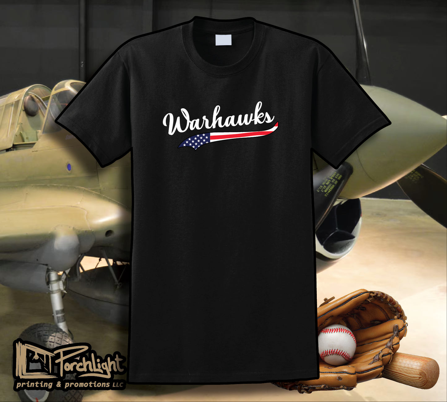 Warhawks Star Spangled Logo apparel