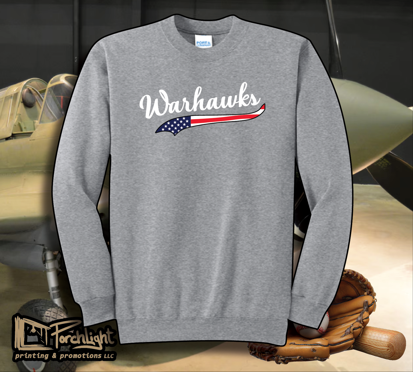 Warhawks Star Spangled Logo apparel