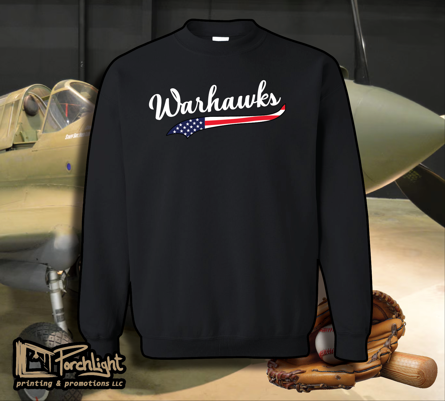 Warhawks Star Spangled Logo apparel