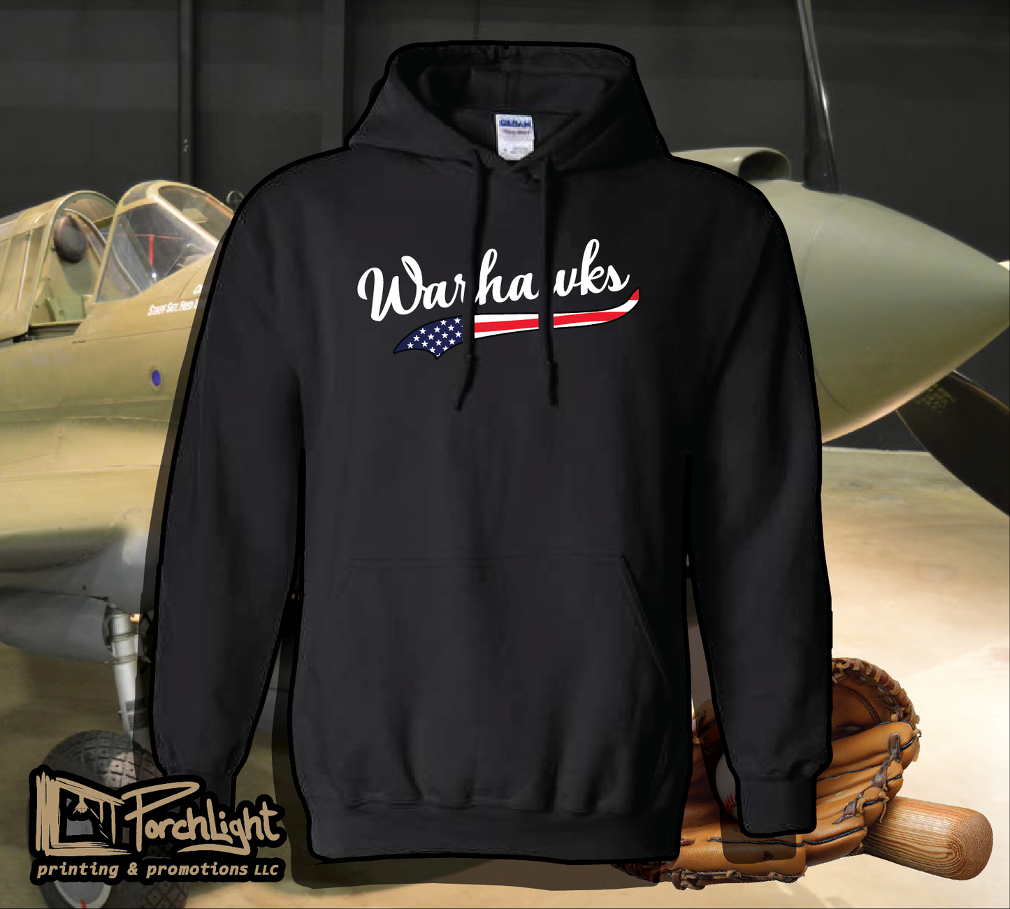 Warhawks Star Spangled Logo apparel