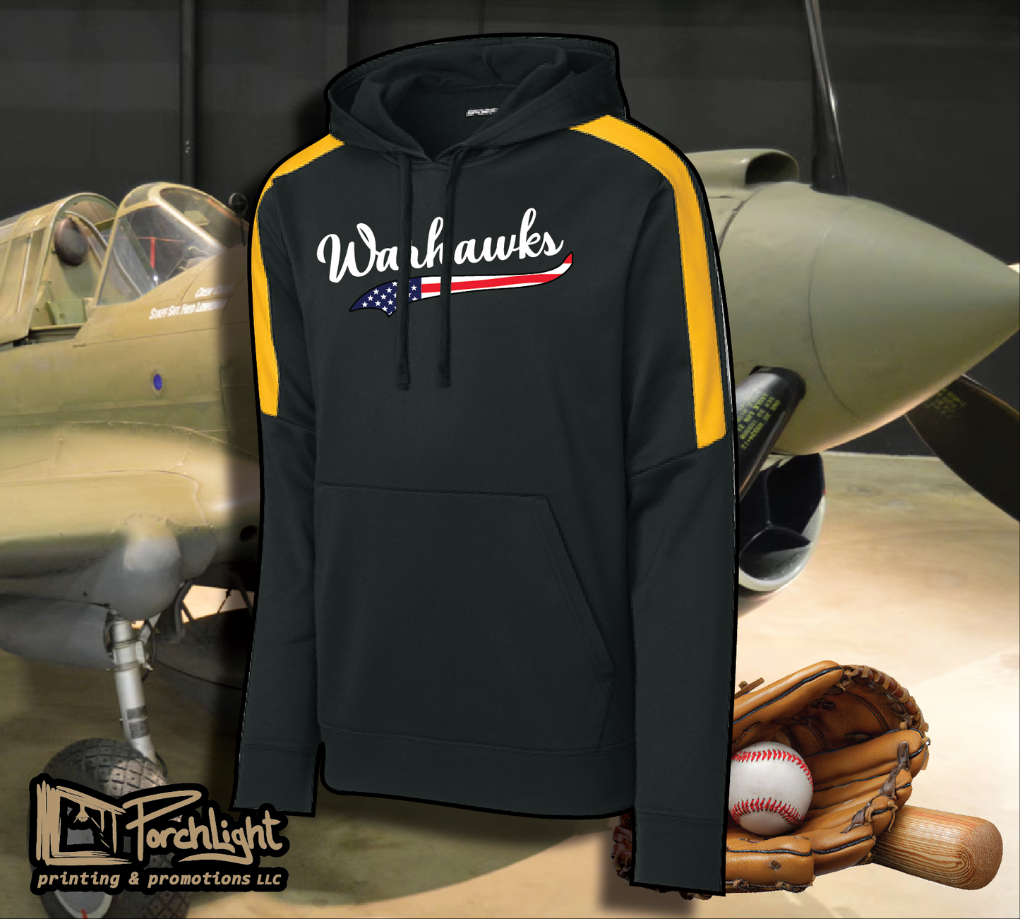 Warhawks Star Spangled Logo apparel