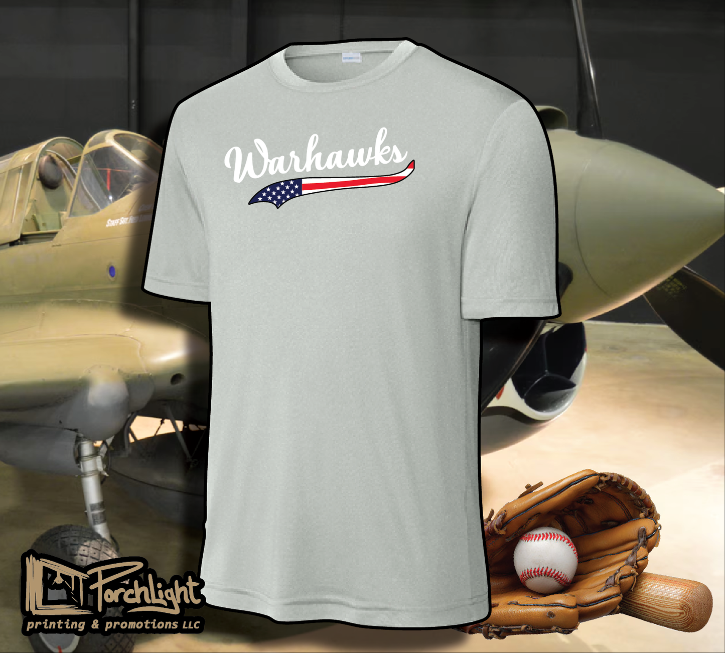 Warhawks Star Spangled Logo apparel