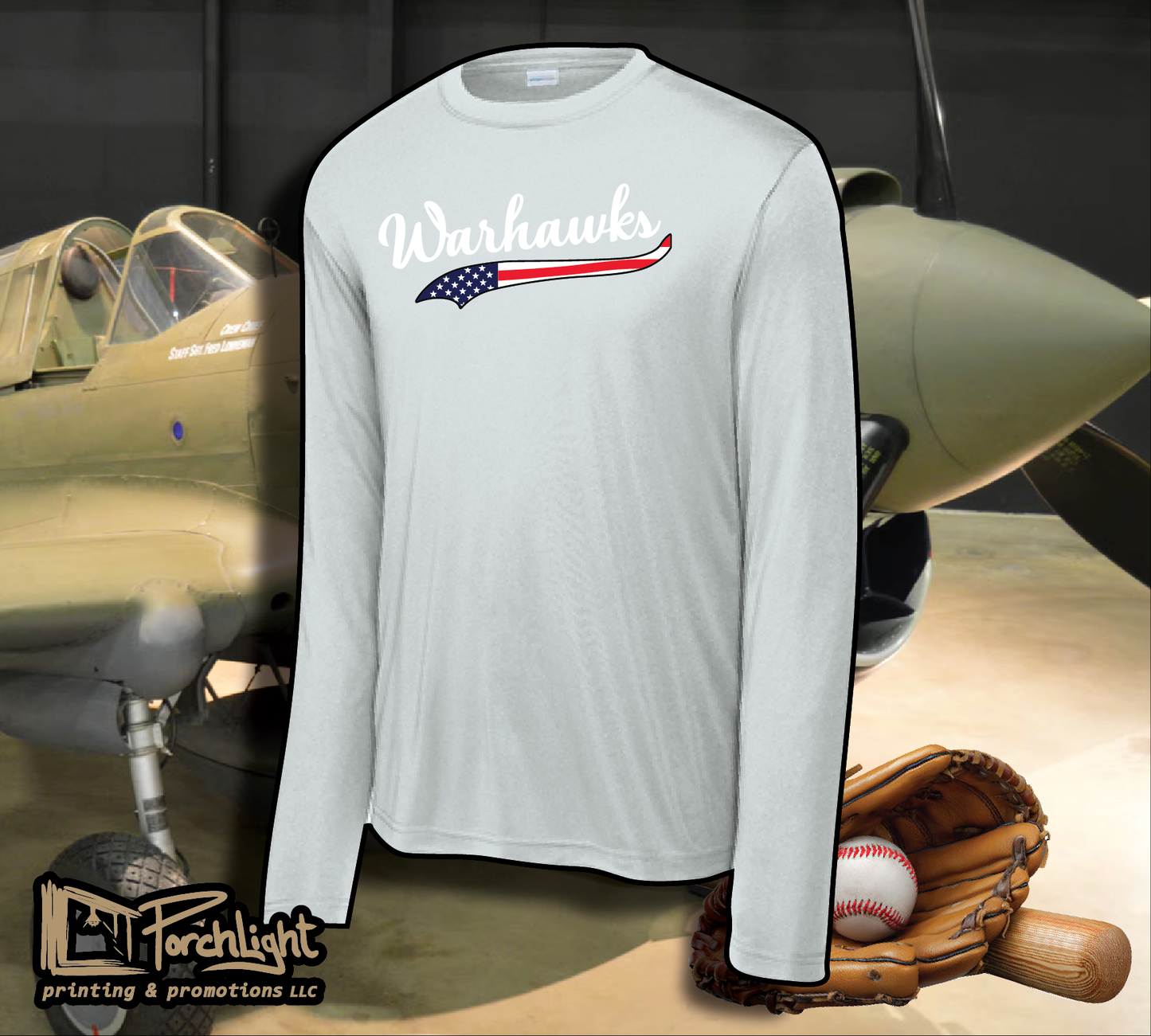 Warhawks Star Spangled Logo apparel