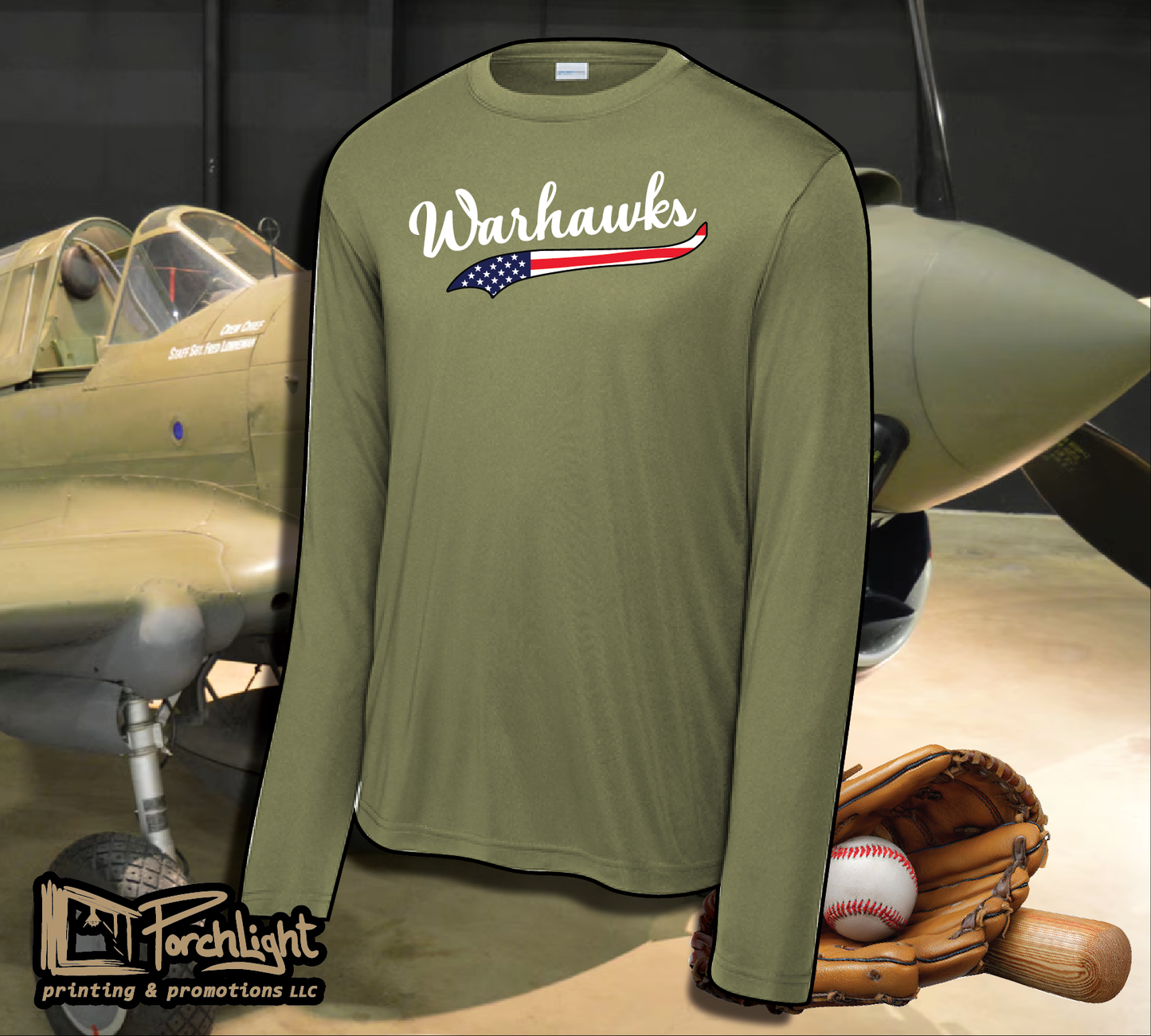 Warhawks Star Spangled Logo apparel