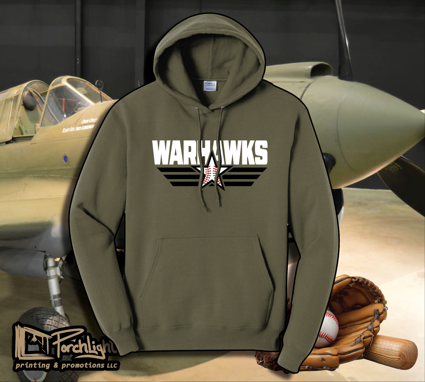 Warhawks Wing Star Logo Apparel