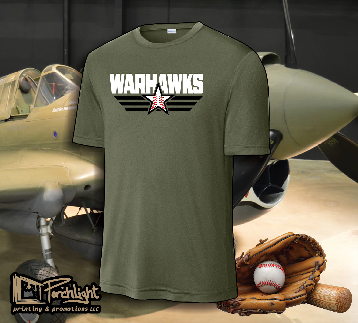 Warhawks Wing Star Logo Apparel